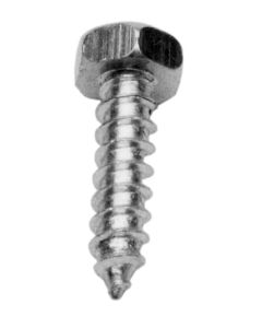 1/4 x 1 Hex Deep Indented Lag Screw - Plated 2500 pcs