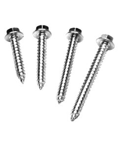 5/16 x 1 3/4 Hex Washer Lag Screw - Plated 250 pcs