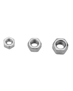 5/16-18 Hex Nuts - Plated 250 pcs
