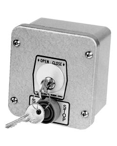 1KXS Surface Mount Key Switches with Stop