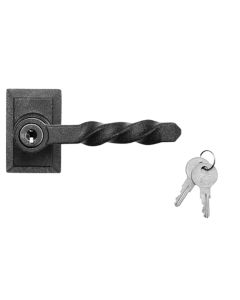CDH-LHLK Twisted Iron L-Handle w/Lock (222437)