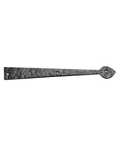 CDH-HS16  16in Hammered Iron Spear Hinge (222425)
